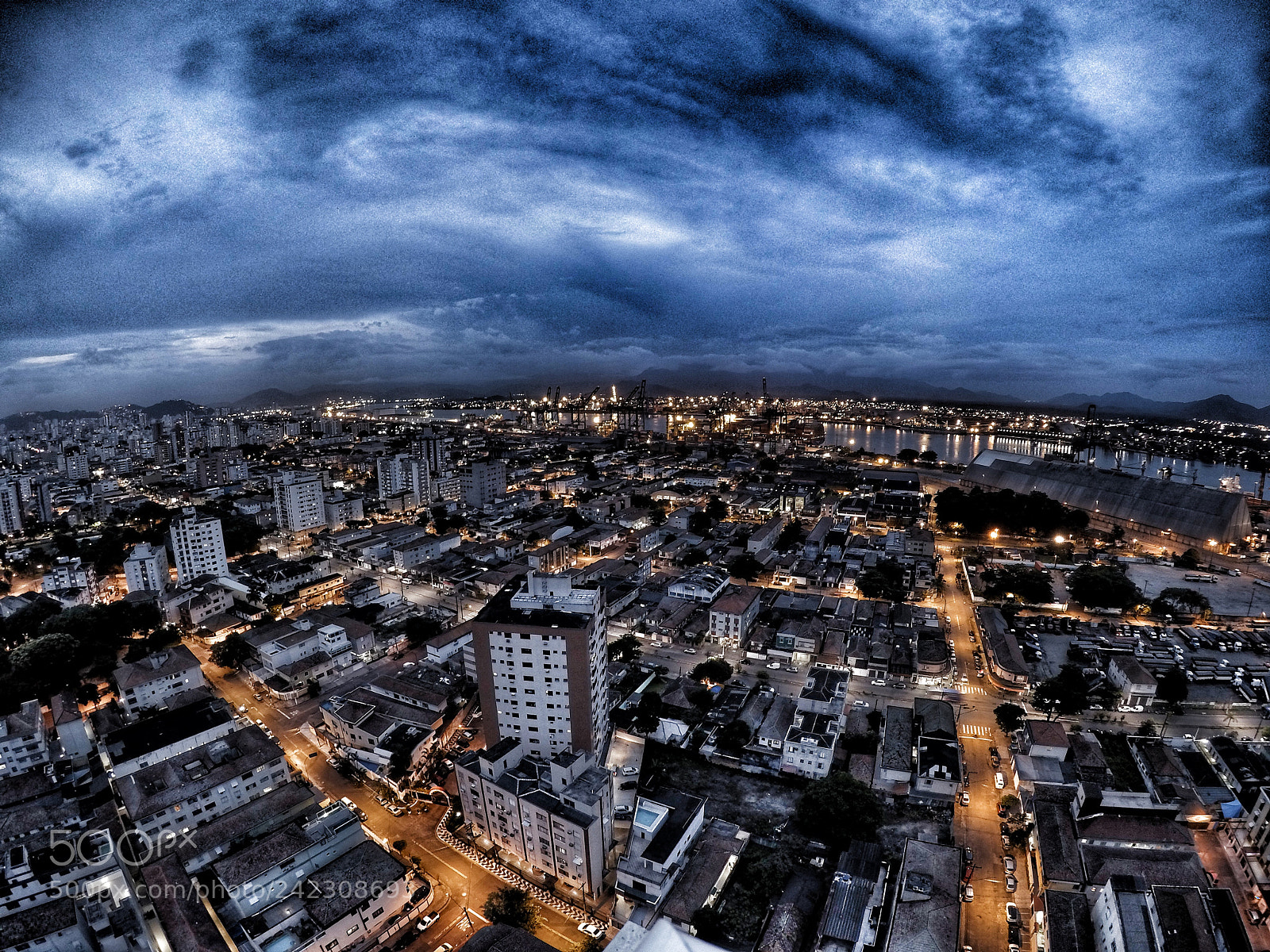 GoPro Hero5 Black sample photo. Clouds night  photography
