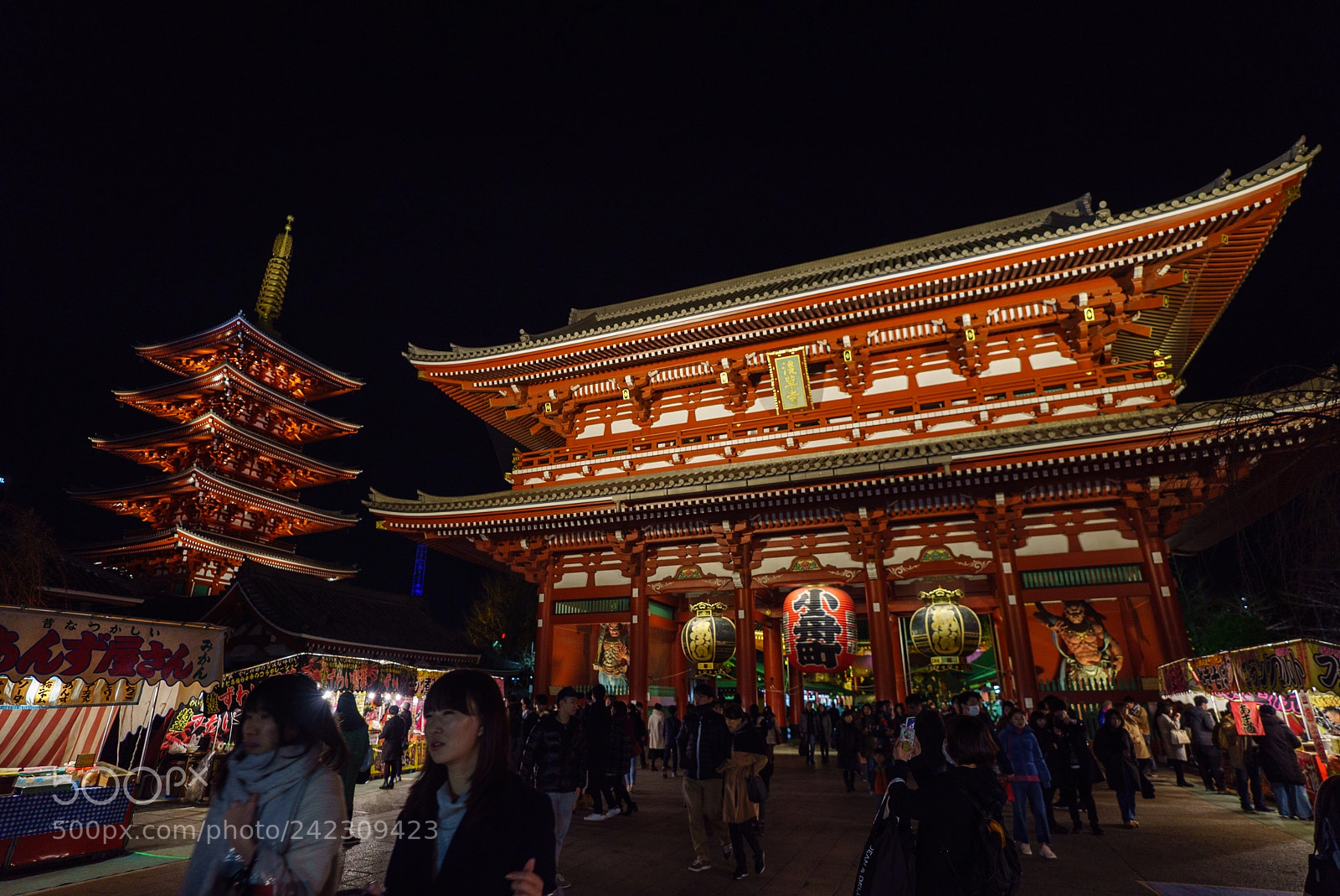 Sony a7S sample photo. Sensoji in asakusa photography