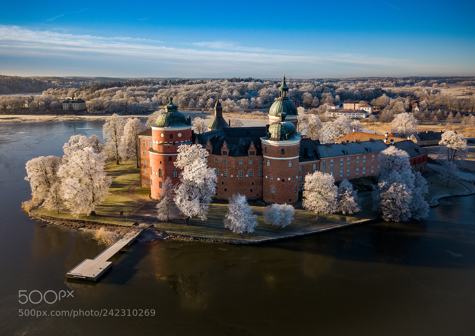 DJI FC220 sample photo. Gripsholm casle photography