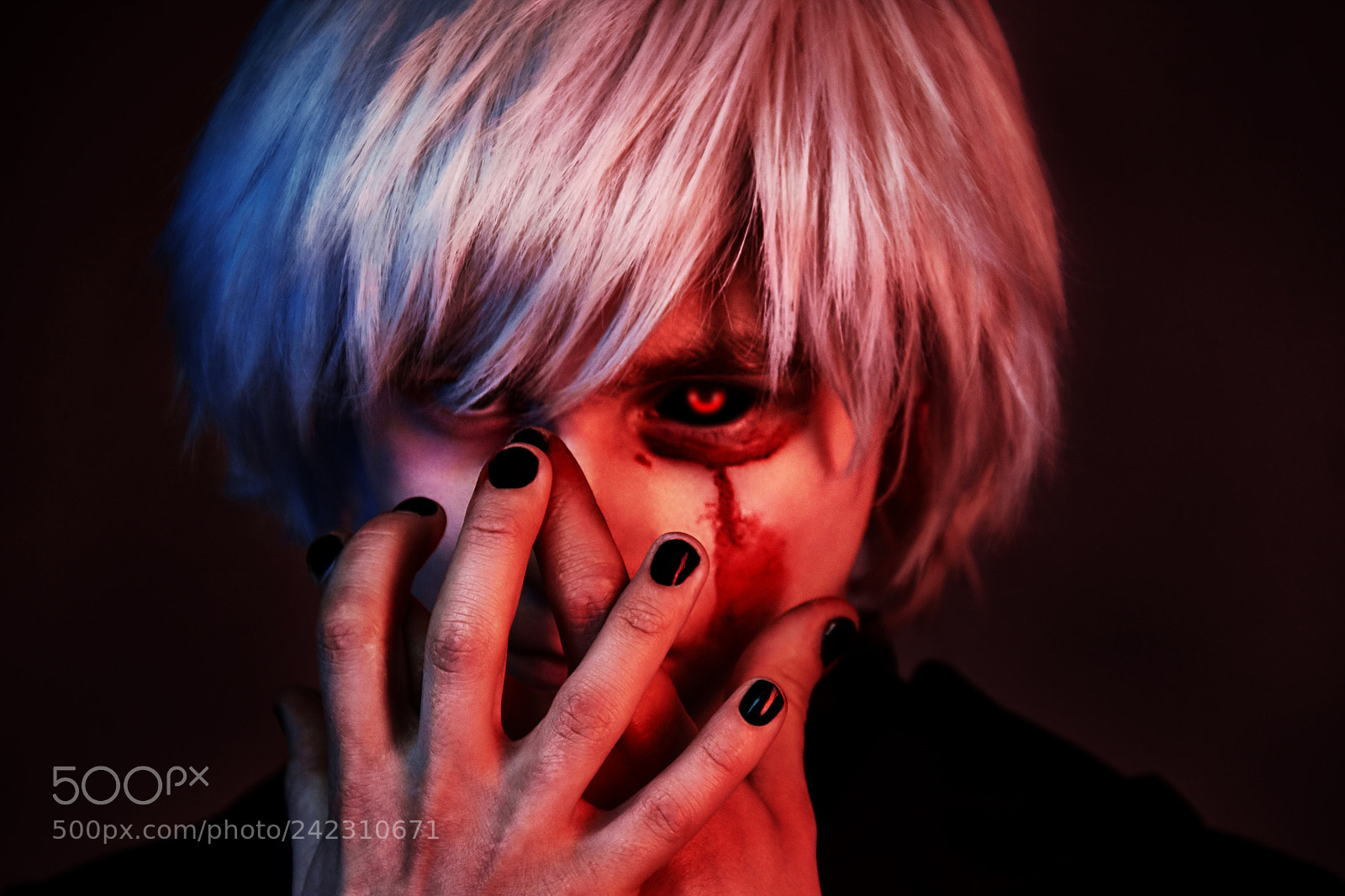 Canon EOS 1200D (EOS Rebel T5 / EOS Kiss X70 / EOS Hi) sample photo. Tokyo ghoul photography