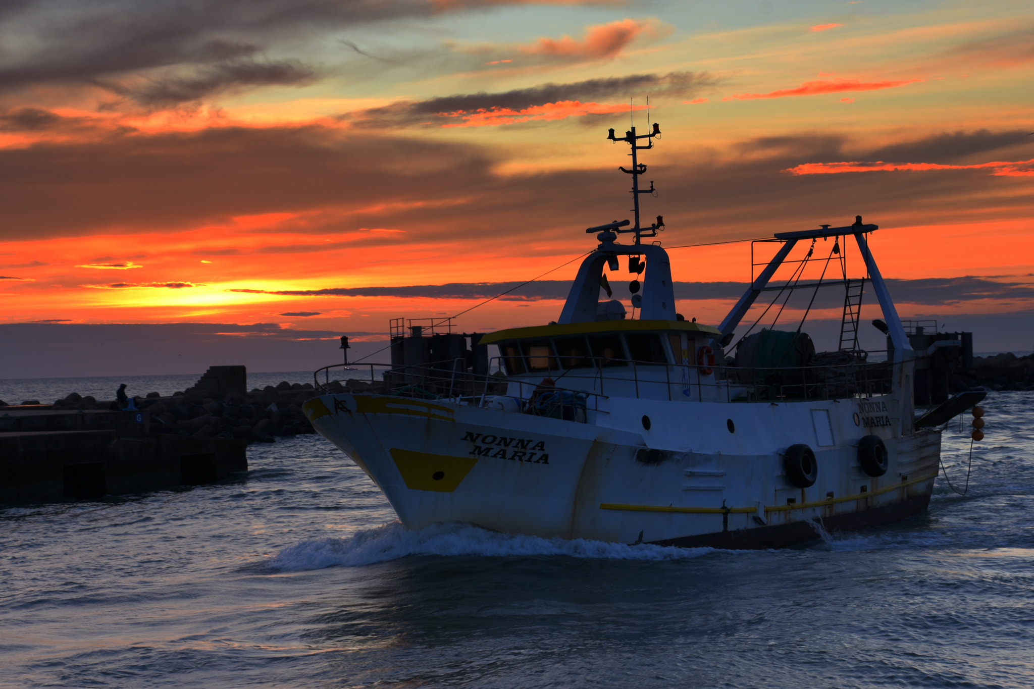 Nikon D7200 sample photo. Rientro in porto photography
