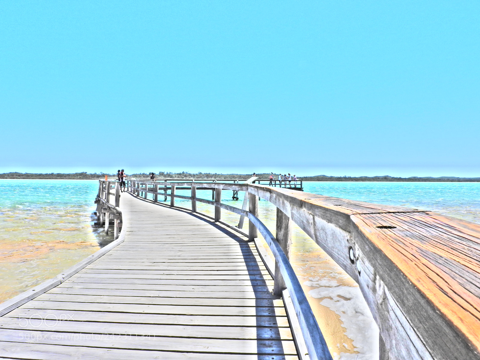 Nikon Coolpix P610 sample photo. Pier to thrombolites. photography