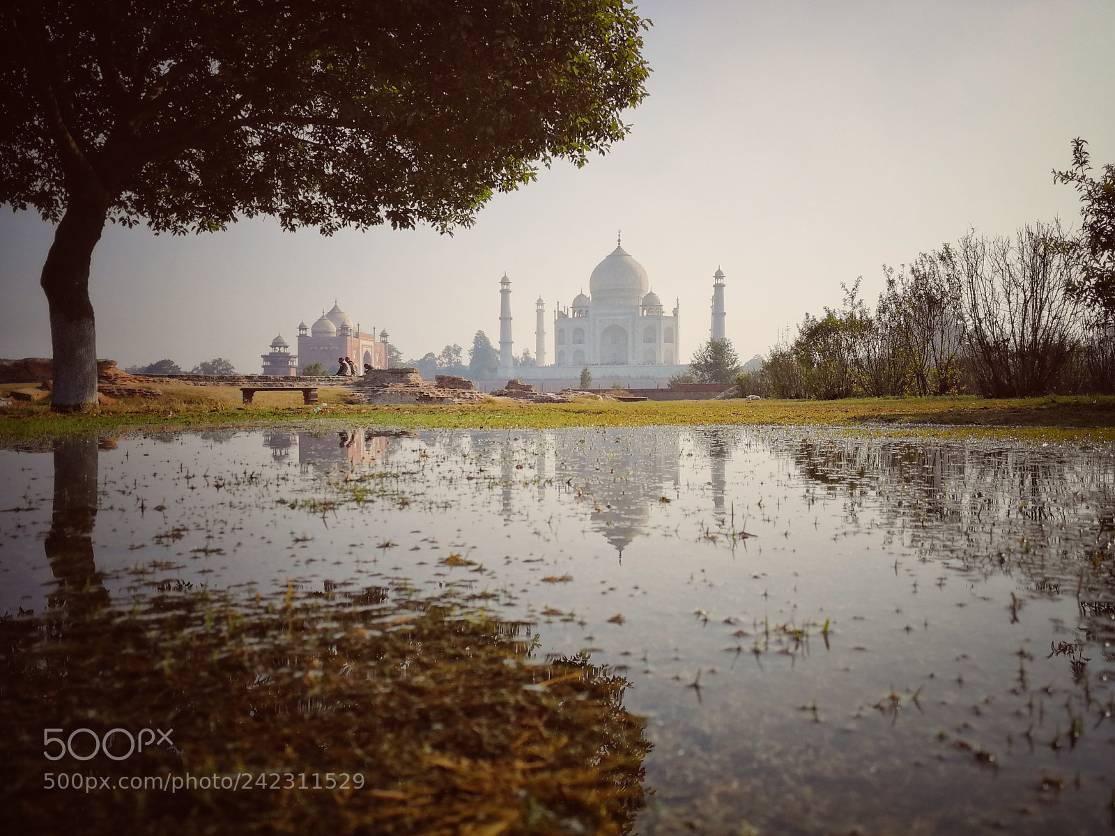 HUAWEI P10 sample photo. Viewpoint taj mahal photography