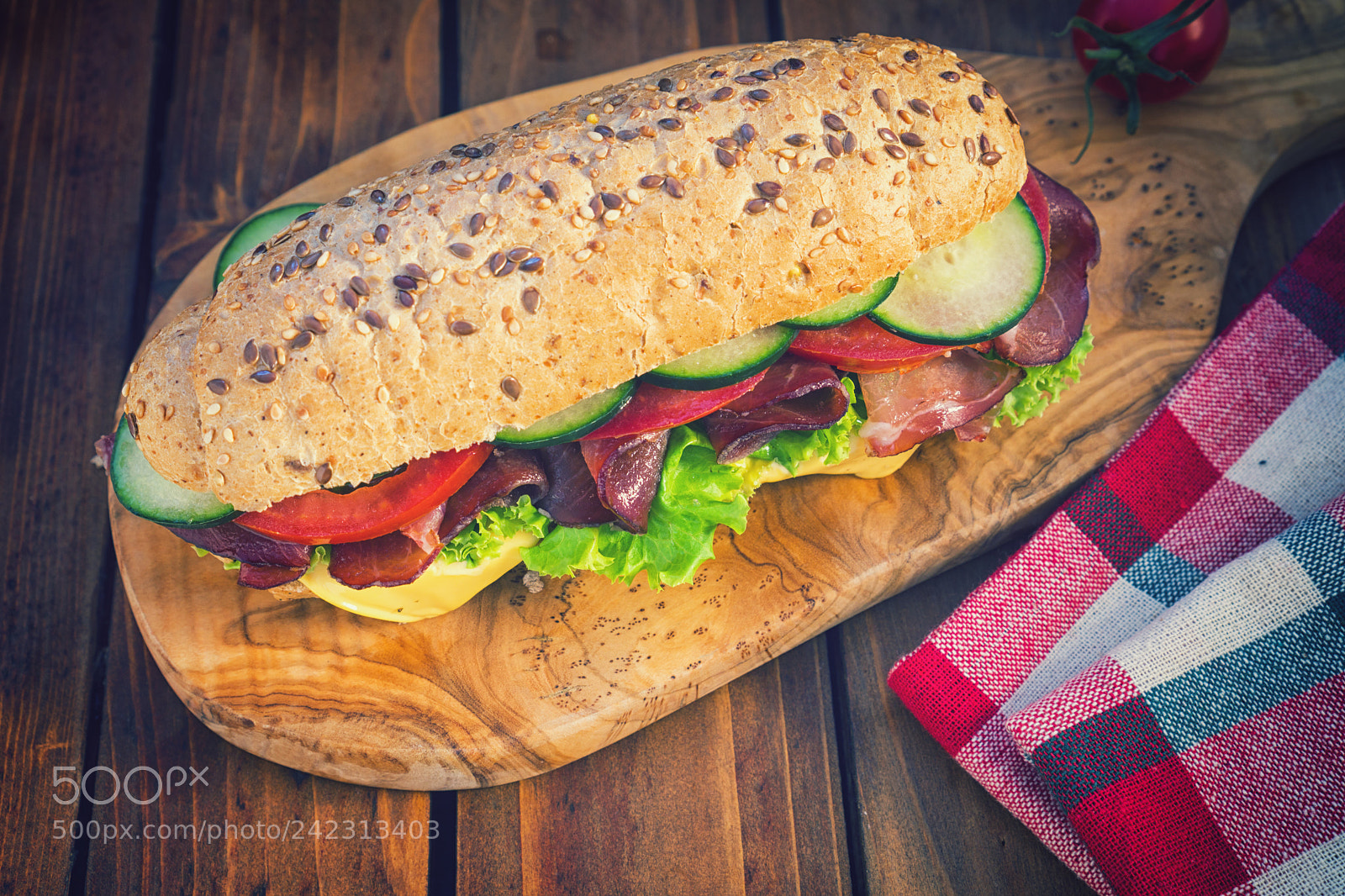 Sony a6300 sample photo. Fresh submarine sandwiches photography