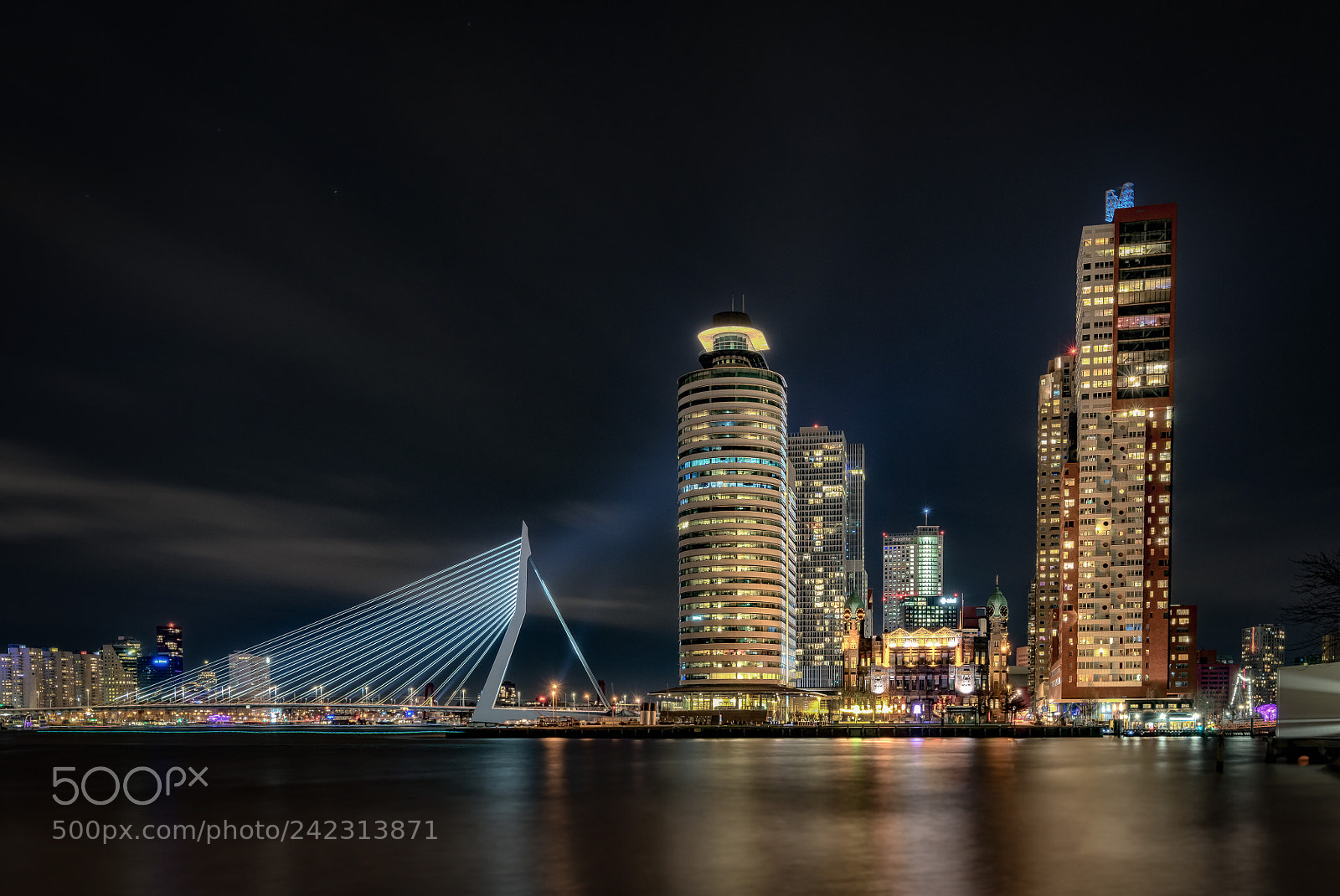 Sony a7 II sample photo. Rotterdam skyline iii photography