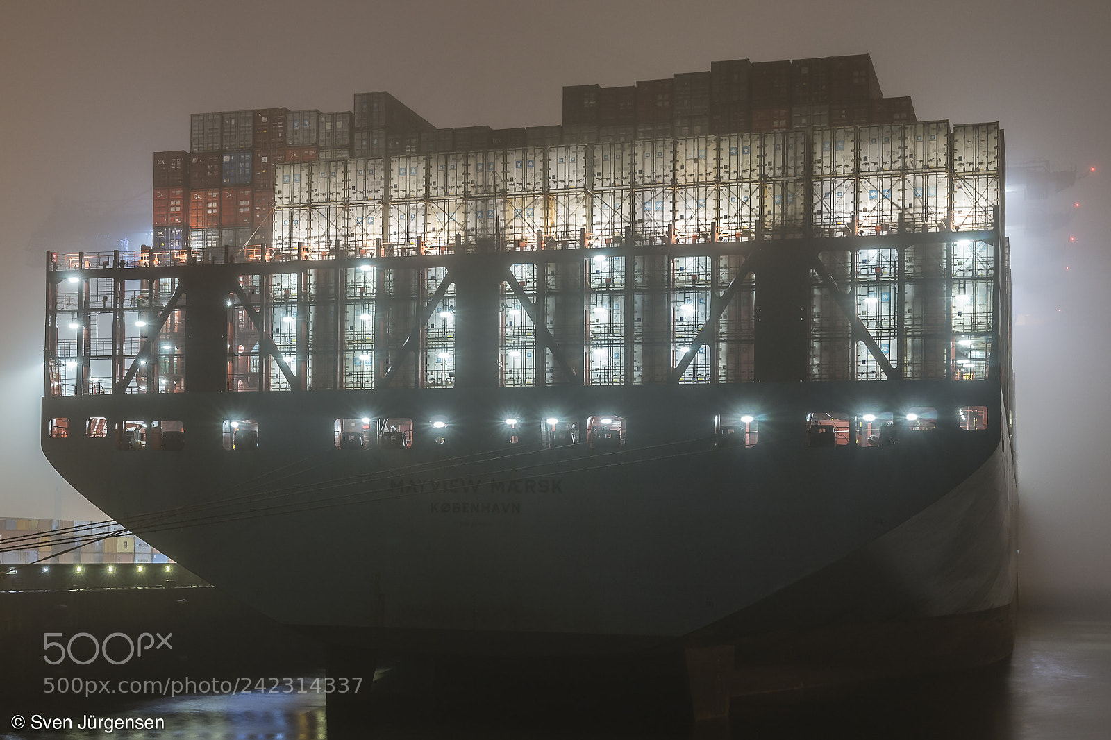 Sony SLT-A99V sample photo. "mayview maersk" photography