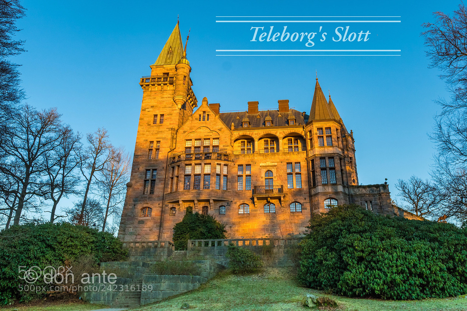 Sony a6500 sample photo. Teleborg's slott is a photography