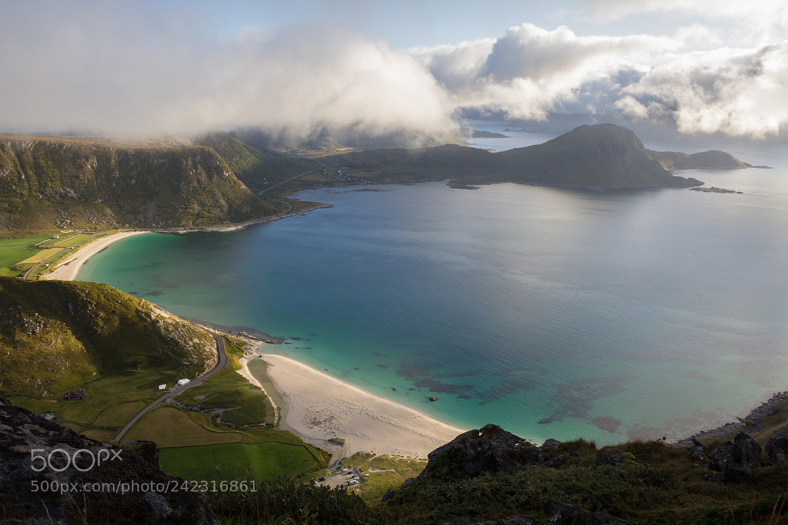 Canon EOS 60D sample photo. Haukland beach photography