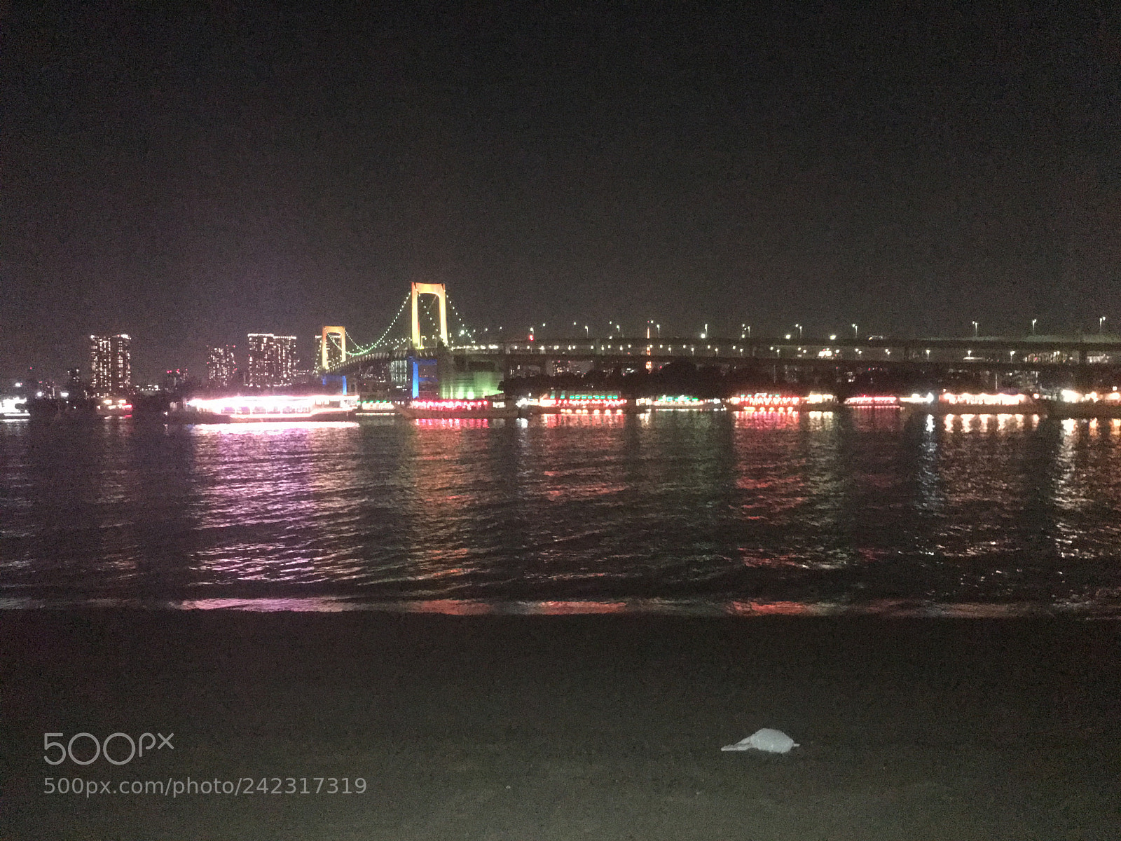 Apple iPhone 6s sample photo. Odaiba! #odaiba #お台場 rainbow bridge! photography