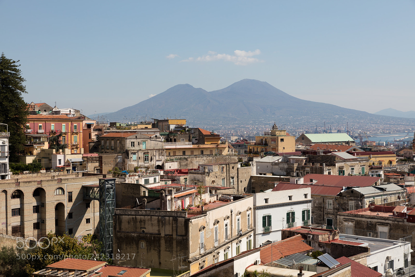 Canon EOS 5DS R sample photo. Panorama of naples photography