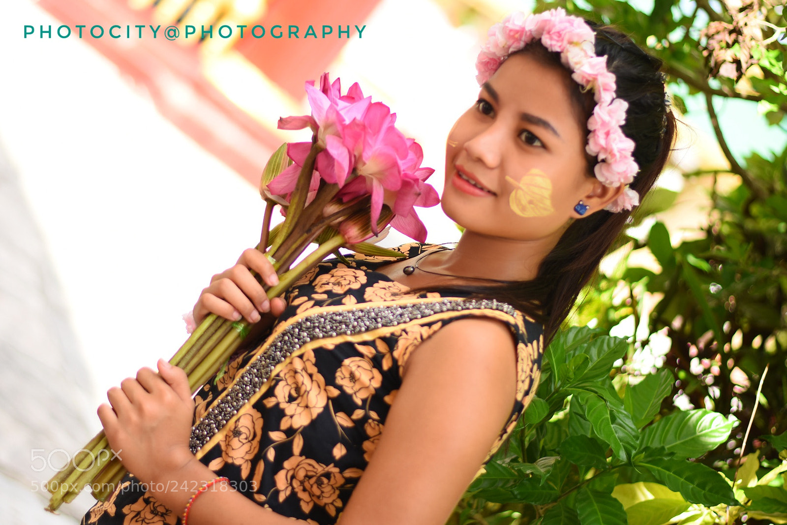 Nikon D7200 sample photo. Myamnar girl photography