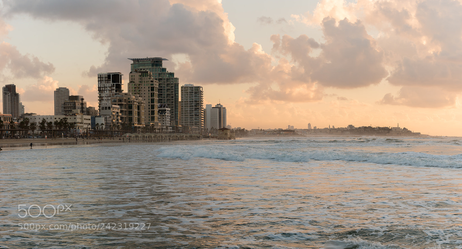 Nikon D5600 sample photo. Tel aviv beach panorama photography