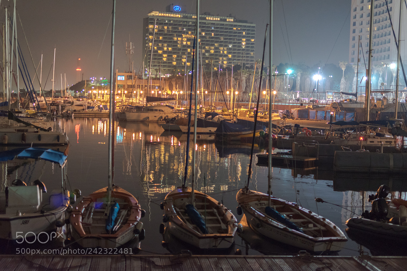 Nikon D5600 sample photo. Tel aviv marina at photography