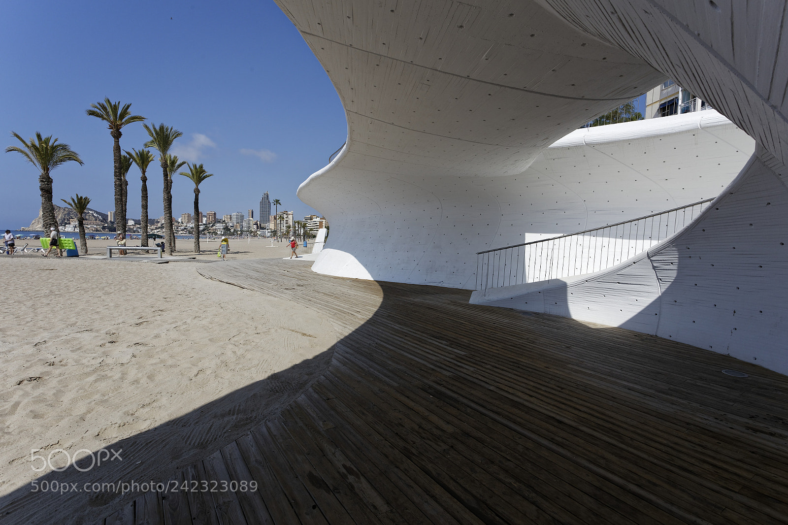 Canon EOS 6D sample photo. Benidorm - stairs to photography