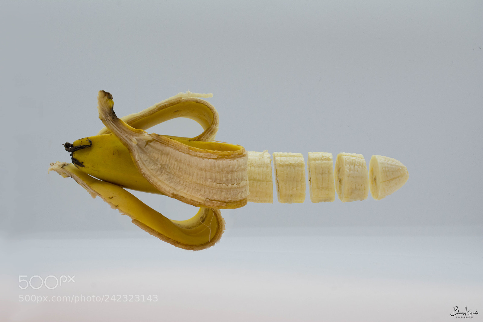 Nikon D7100 sample photo. Banana split photography
