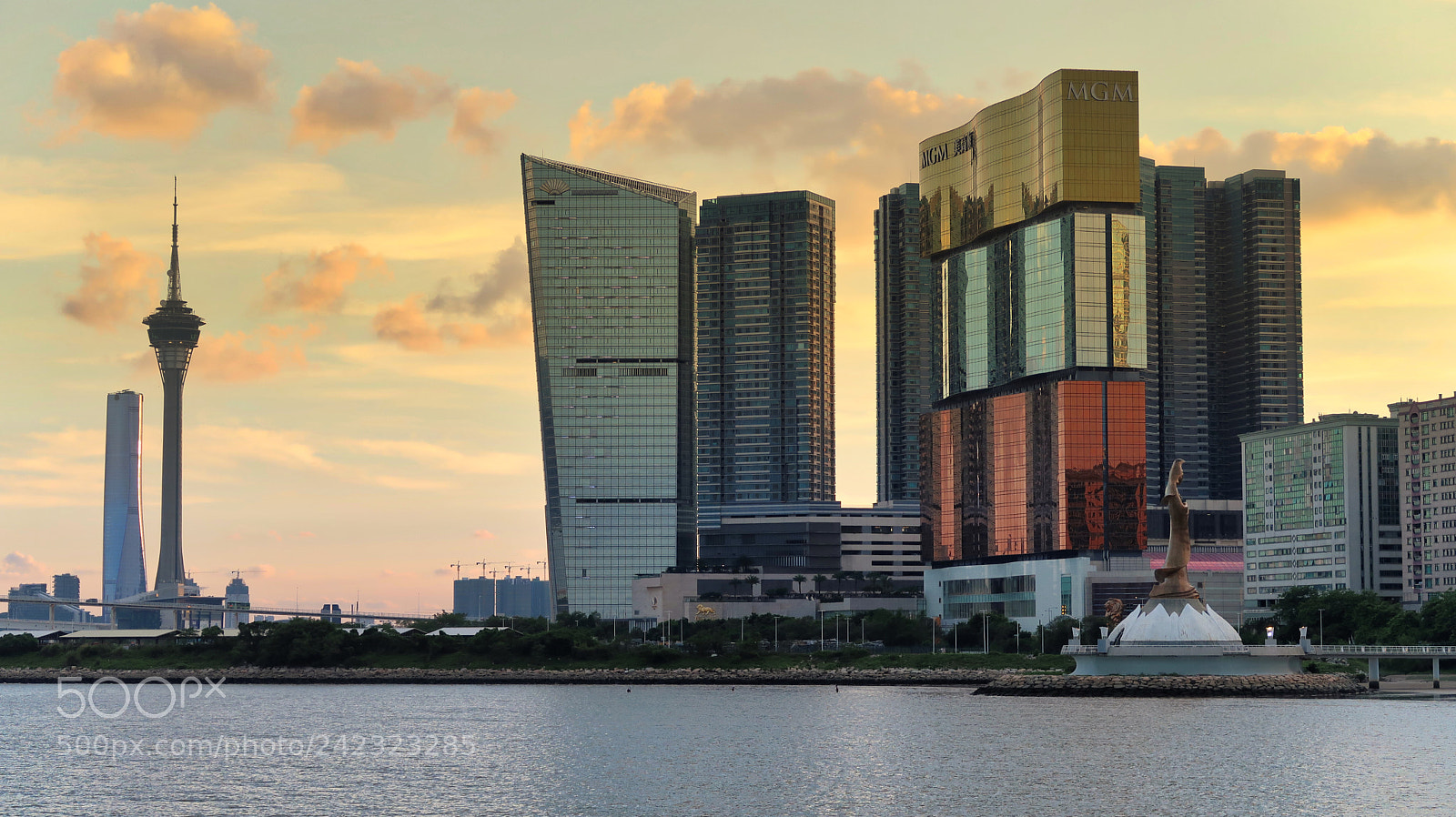 Canon PowerShot G7 X Mark II sample photo. Macau sunset photography