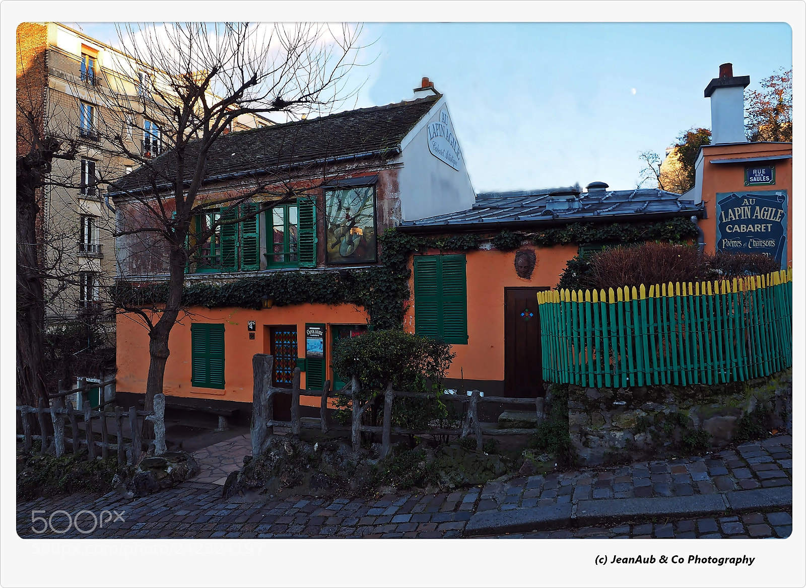Olympus OM-D E-M5 II sample photo. Lapin agile photography