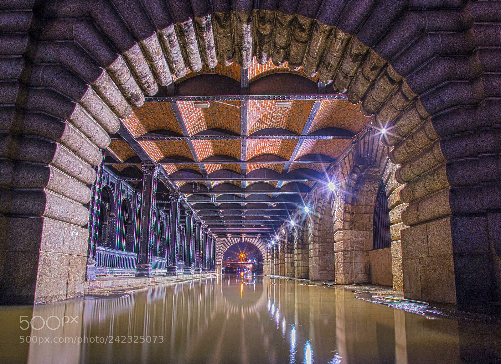 Canon EOS 6D sample photo. Tunnel reflection photography