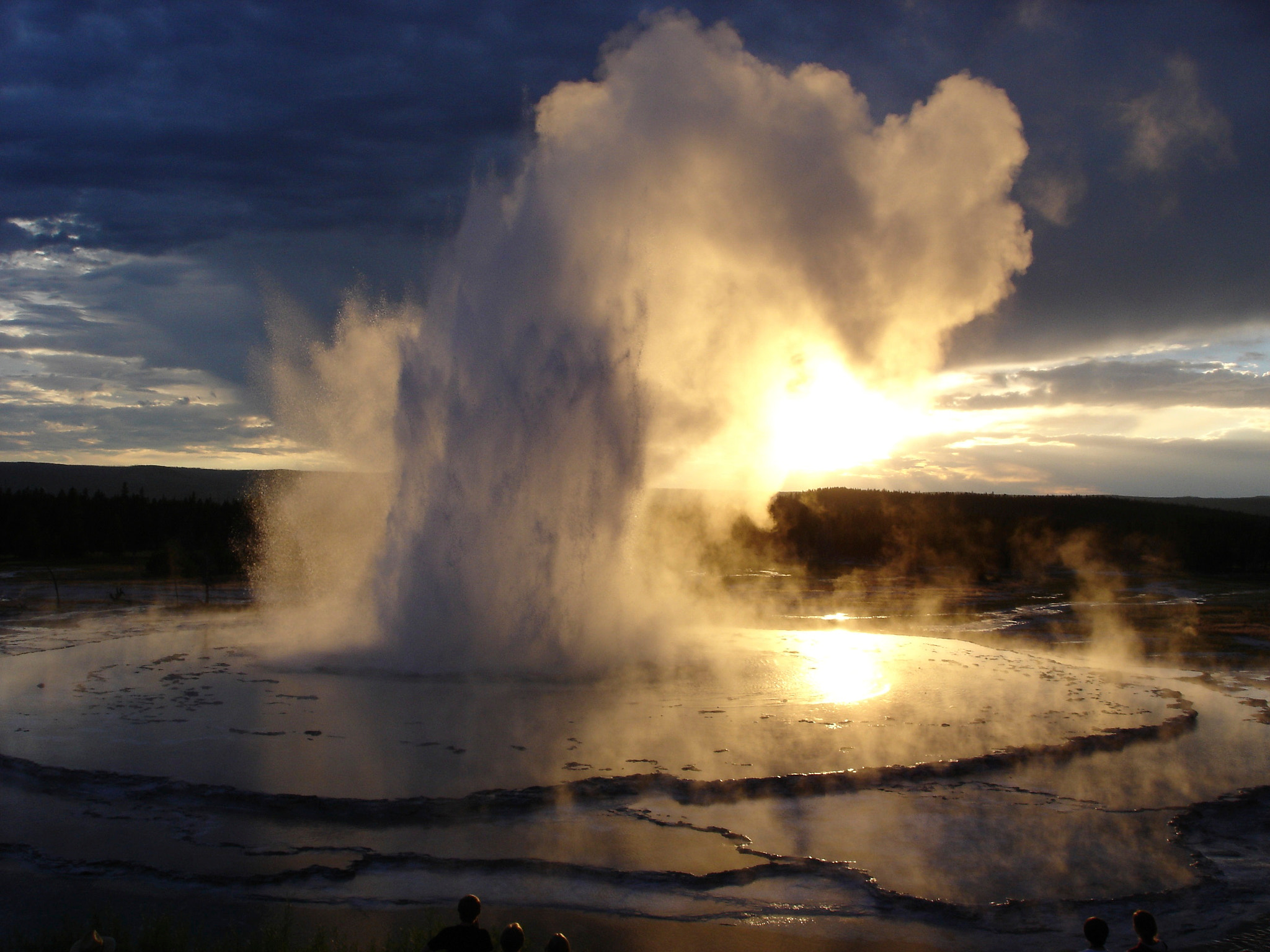 Sony DSC-W1 sample photo. Geysir photography