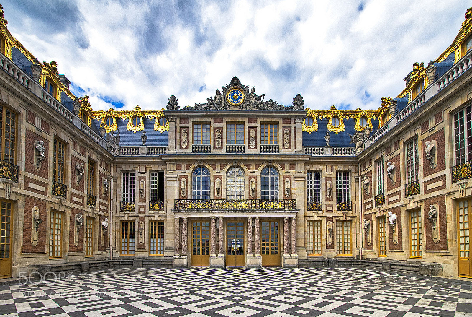 Canon EOS 750D (EOS Rebel T6i / EOS Kiss X8i) sample photo. Versailles castle - old photography