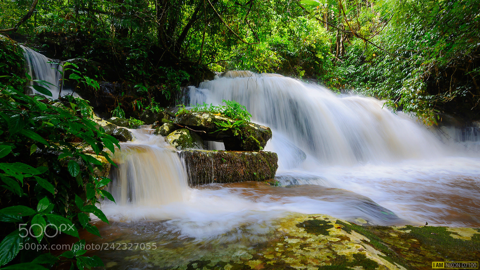 Nikon D7100 sample photo. Mundang waterfall thailand photography