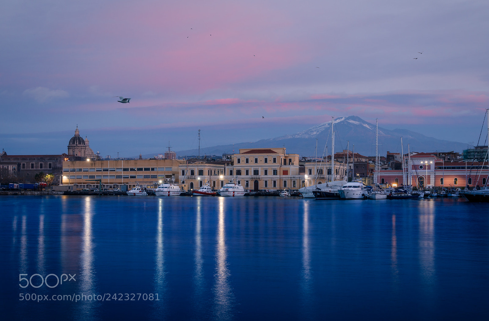 Canon EOS 6D Mark II sample photo. Sicily, catania at sunrise photography