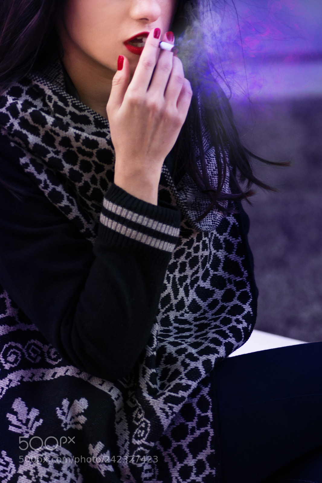 Nikon D3400 sample photo. Smoke your worries away photography