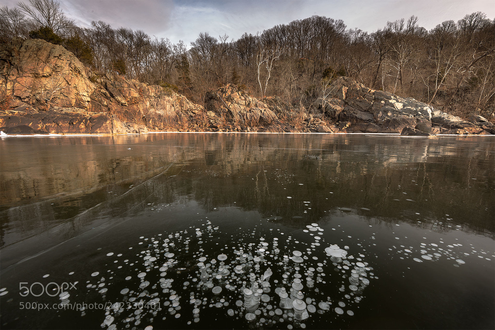 Nikon D800 sample photo. Frozen bubbles photography