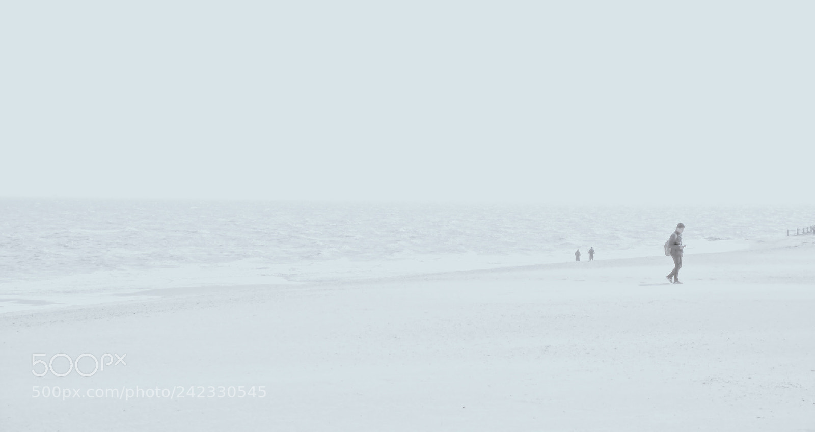 Nikon D90 sample photo. Man in the beach photography