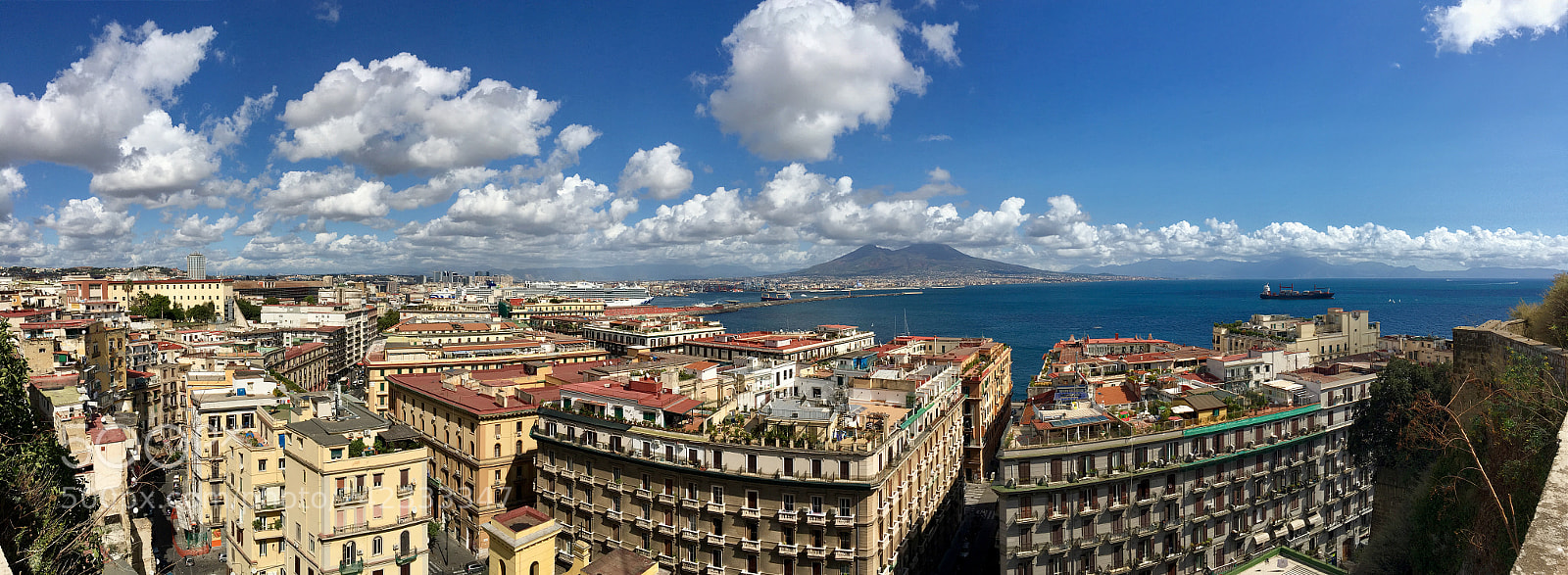 Apple iPhone 6s sample photo. Vesuvio napoli panoramic luka photography
