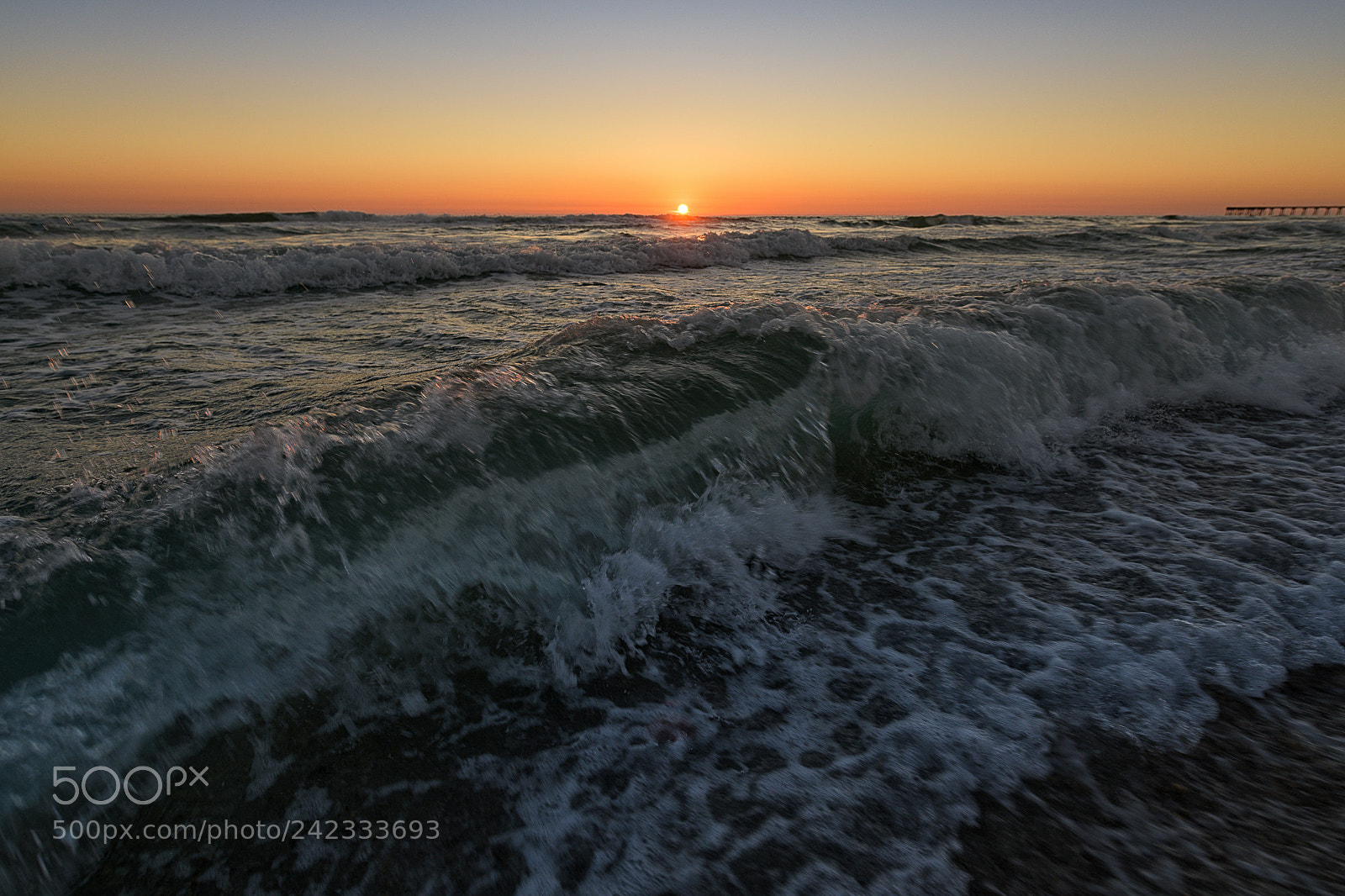 Nikon D850 sample photo. Beach sunset photography