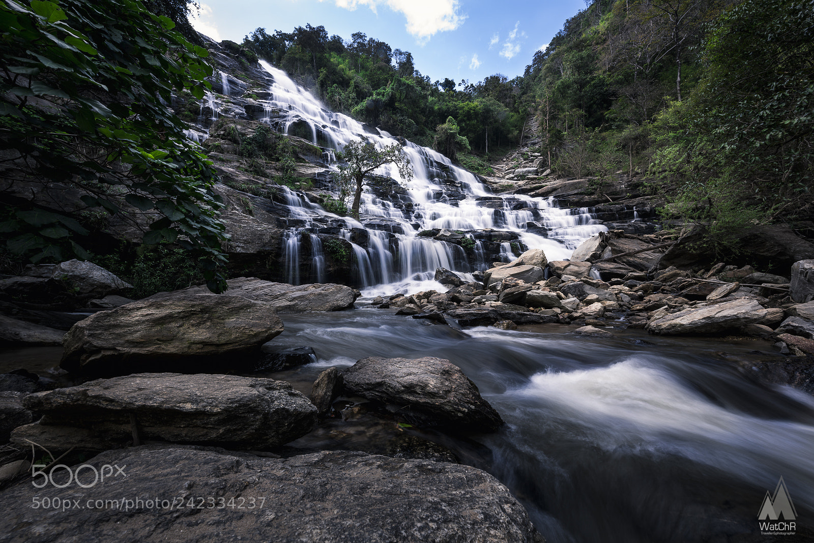 Nikon D810 sample photo. Maeya waterfall photography
