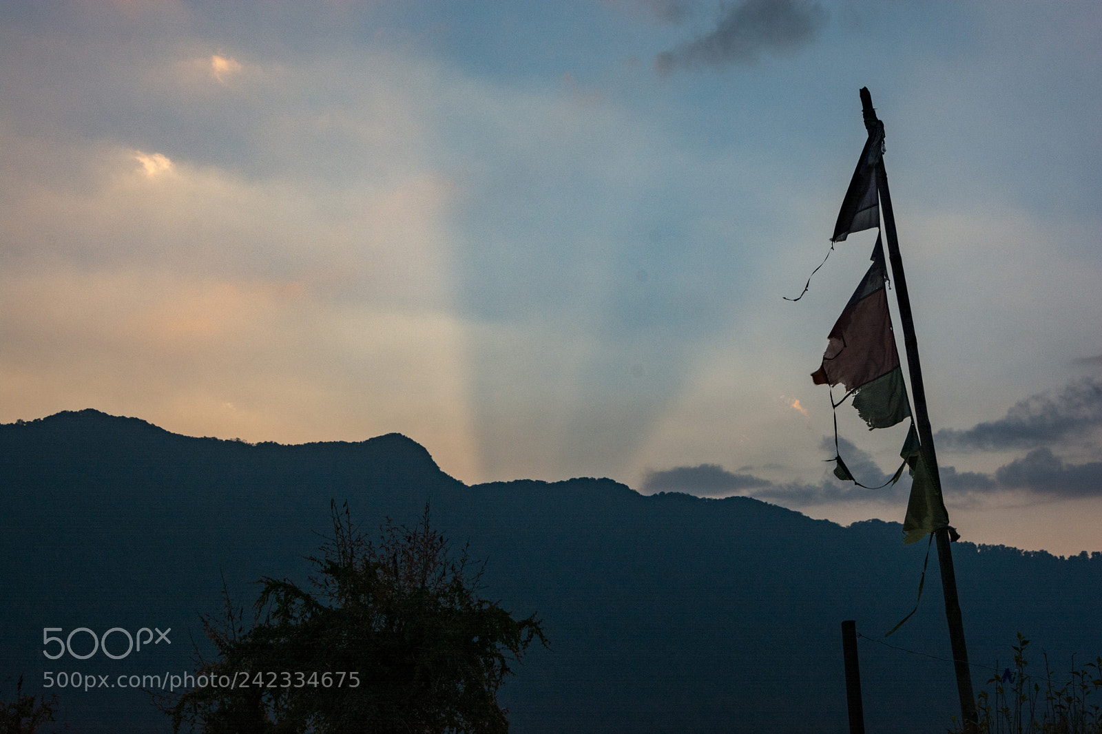 Nikon D7100 sample photo. Sunrise at ghandruk photography