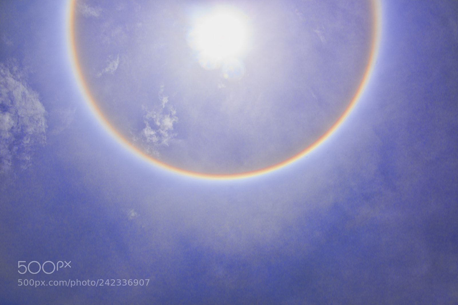 Nikon D810 sample photo. A 22 halo around photography