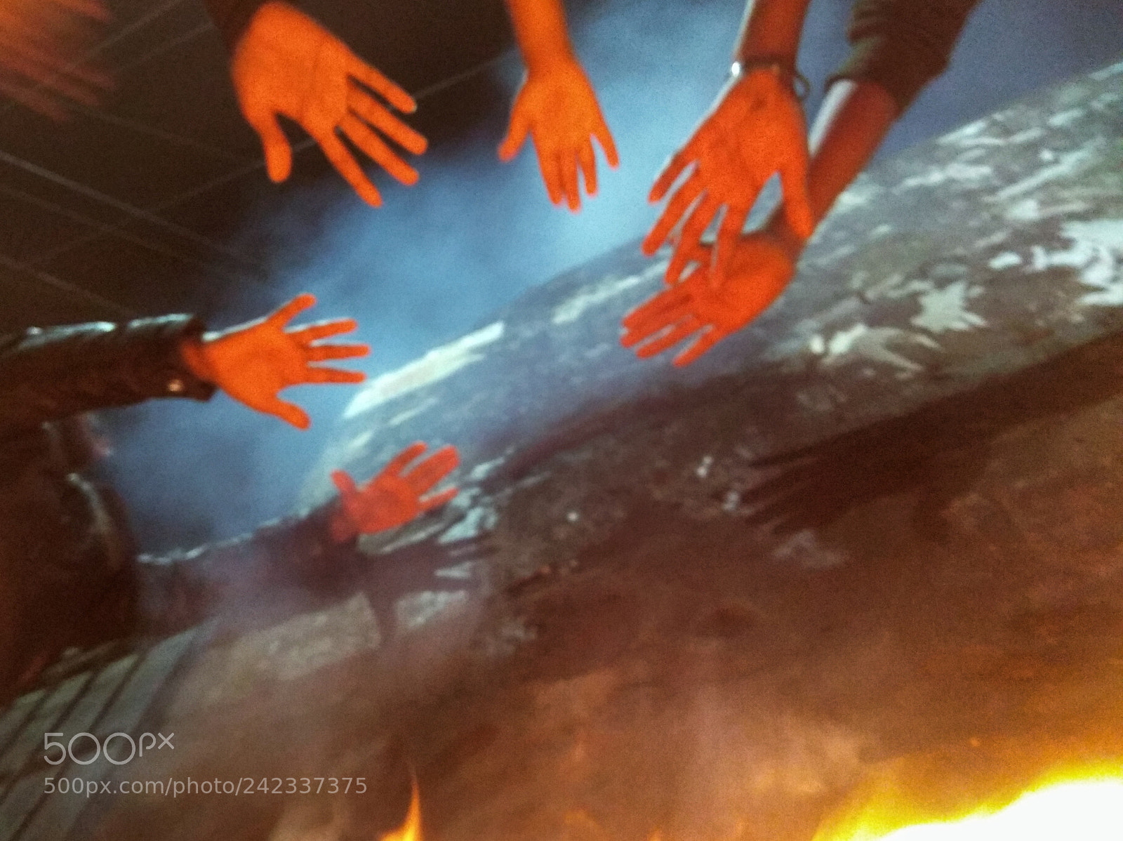 Xiaomi Redmi Note 4 sample photo. Street fireplace photography