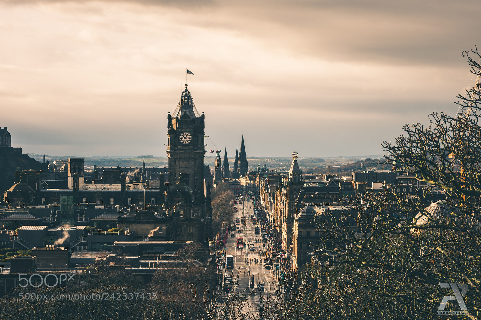 Nikon D7200 sample photo. Princes street view from photography