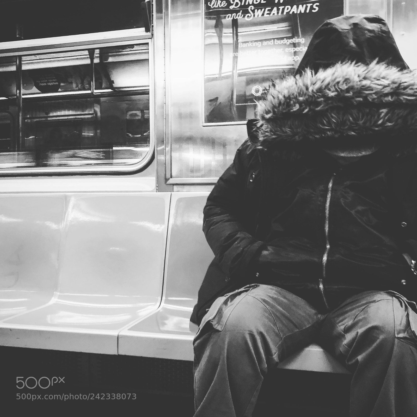Apple iPhone 8 sample photo. Nyc subway photography
