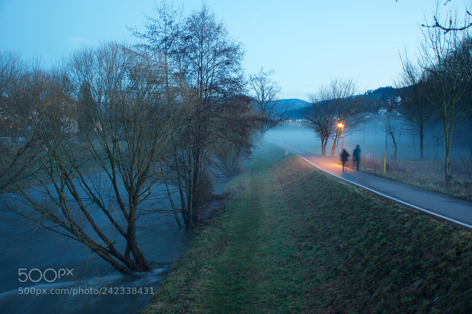 Nikon D7200 sample photo. Footsteps in the fog photography