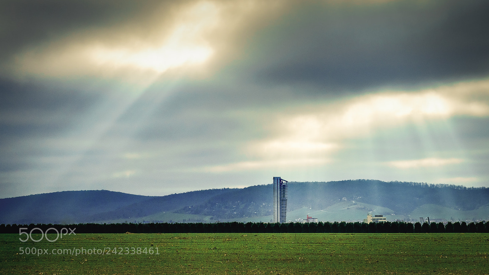 Olympus OM-D E-M5 II sample photo. Tower in fellbach photography