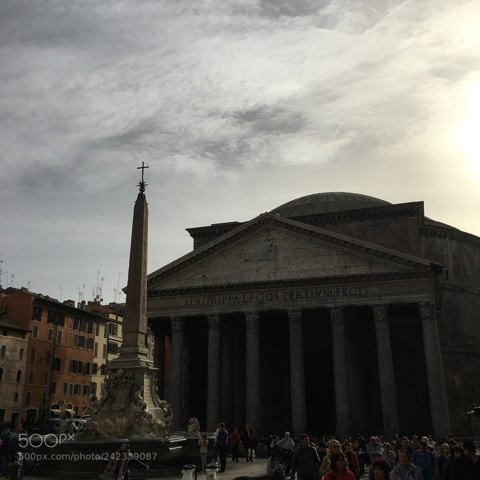 Apple iPhone 6s sample photo. Pantheon of rome photography