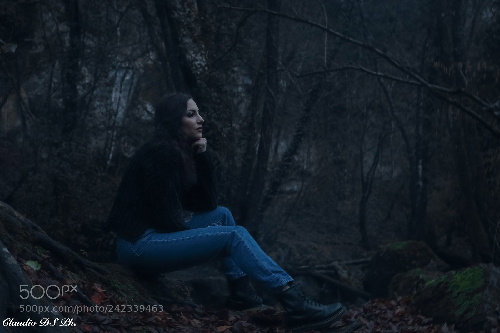 Canon EOS 750D (EOS Rebel T6i / EOS Kiss X8i) sample photo. Woman’s wood. photography