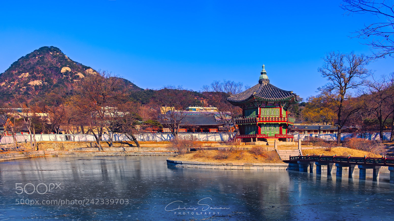Fujifilm X-T2 sample photo. The hyangwonjeong pavilion photography
