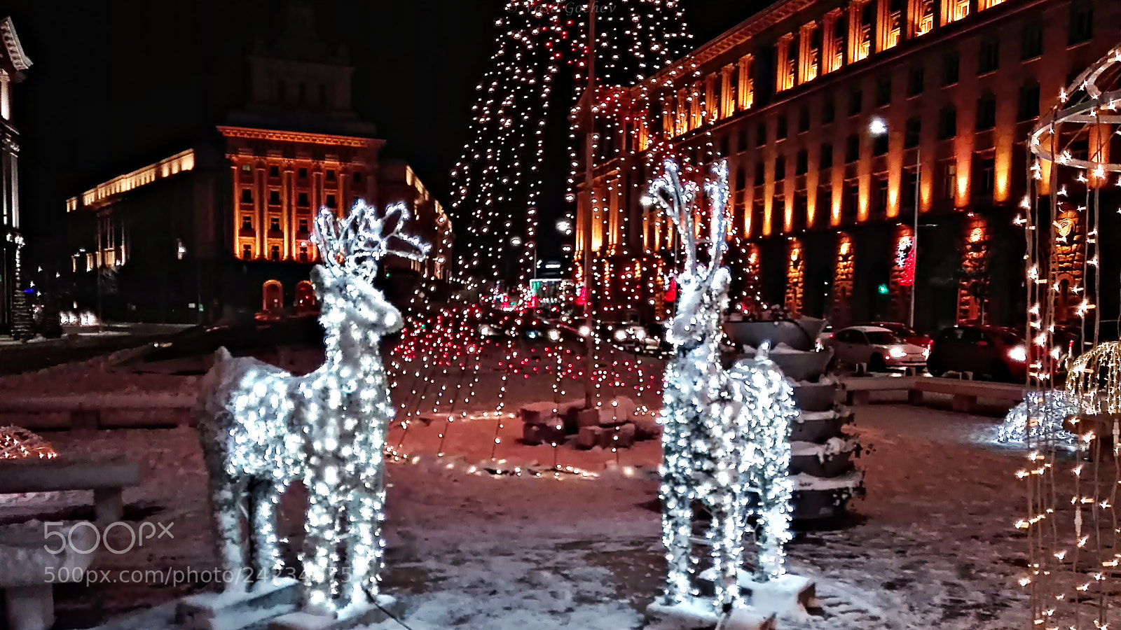 HUAWEI Y6II sample photo. Christmas time holidays decoration photography