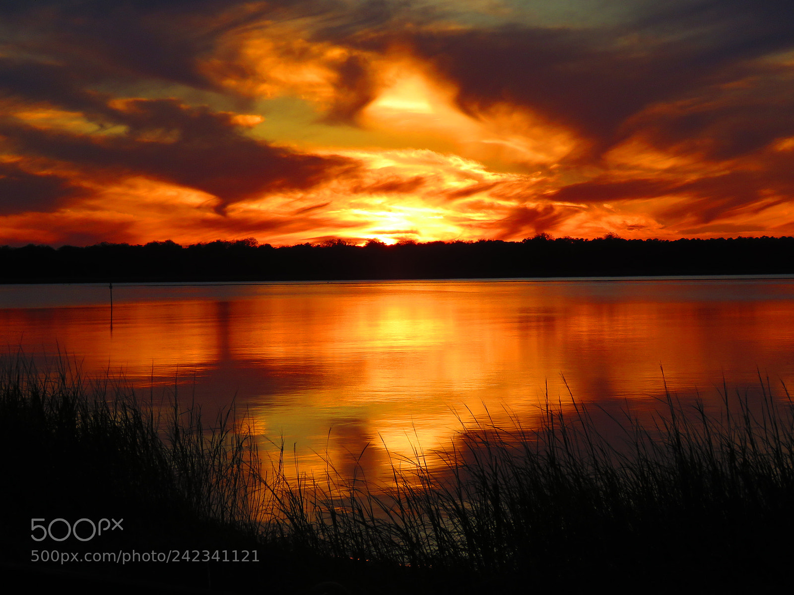 Canon PowerShot SX60 HS sample photo. Sunset colors river waters photography