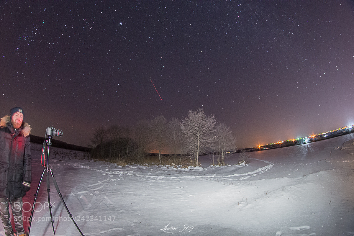 Nikon D600 sample photo. Man and the stars photography