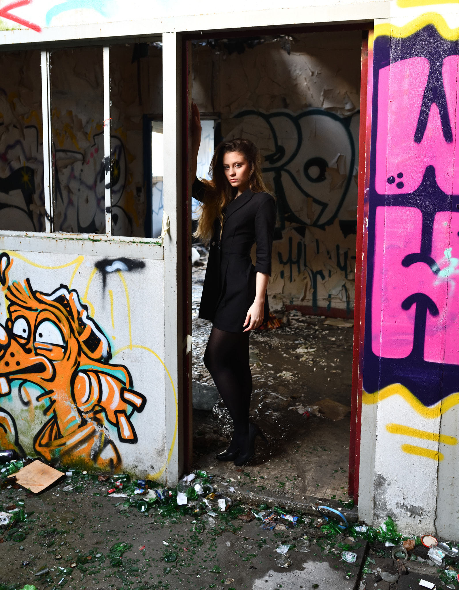 Nikon D850 + Sigma 35mm F1.4 DG HSM Art sample photo. A beauty in urbex photography
