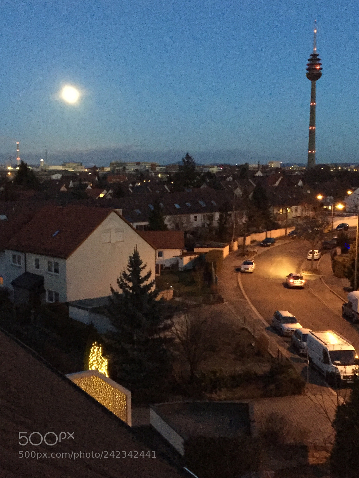Apple iPhone 6 sample photo. Nuernberg (germany) by night photography