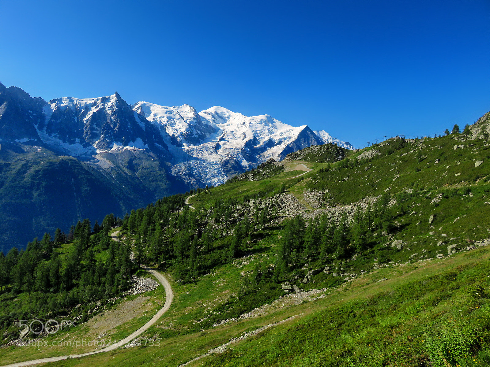 Canon PowerShot SX700 HS sample photo. Mont blanc photography