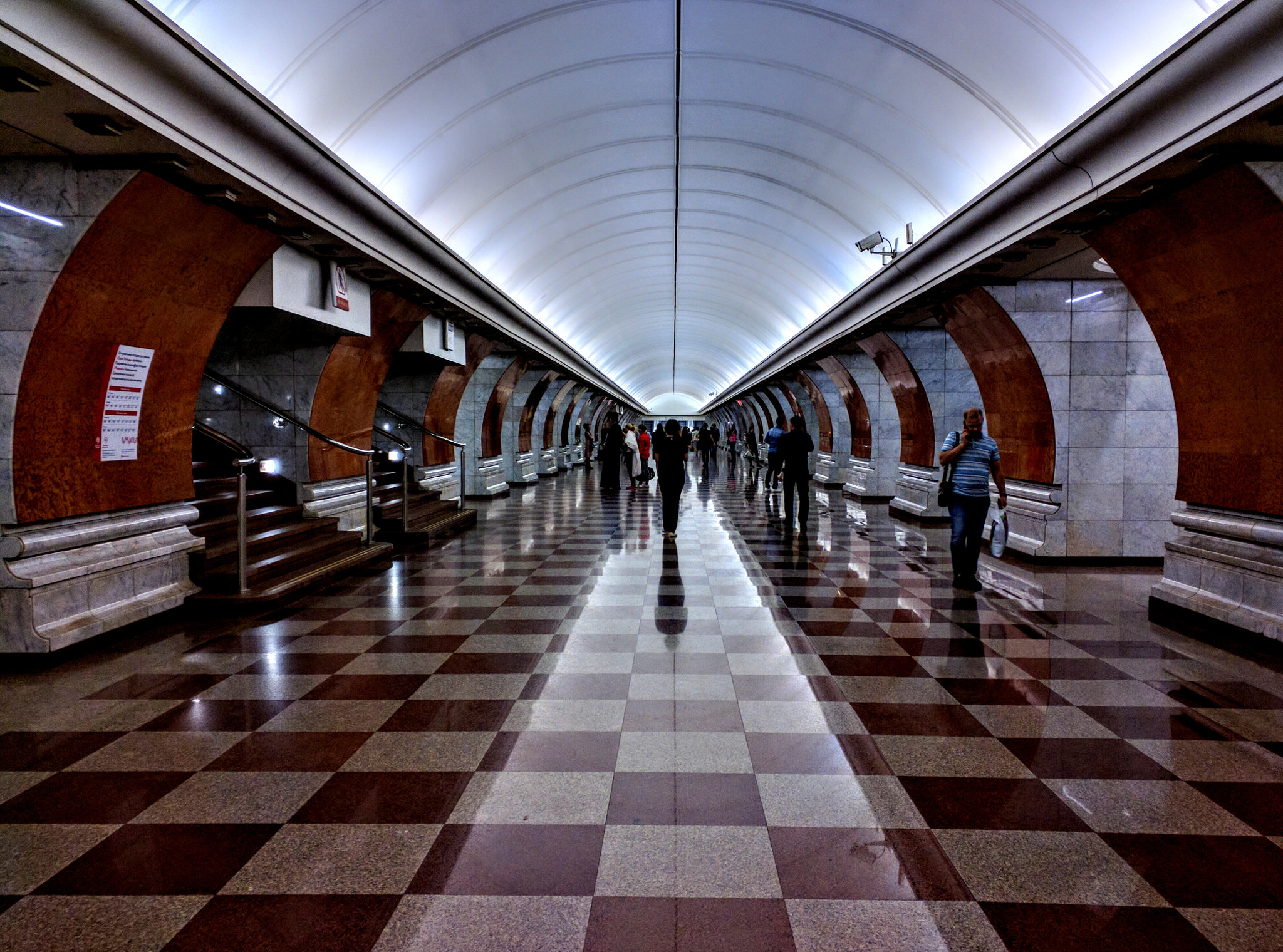 Motorola Nexus 6 sample photo. Park pobedy metrostation photography