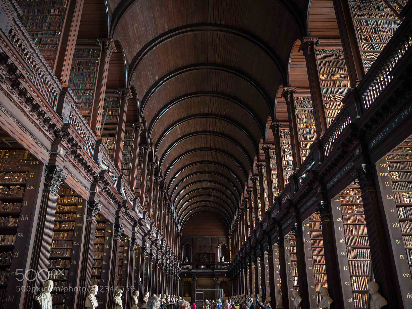 Olympus OM-D E-M10 sample photo. Trinity college library, dublin photography